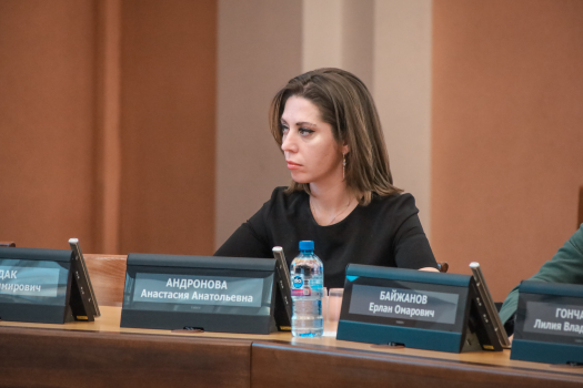 Анастасия Андронова: «Мы с надеждой ждем начала деятельности рабочей группы»